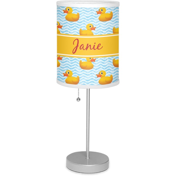 Custom Rubber Duckie Lamp with Drum Shade (Personalized)