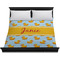 Rubber Duckie Duvet Cover - King - On Bed - No Prop