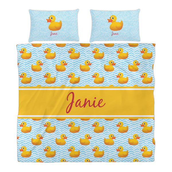 Rubber Duckie Duvet Cover Set - King - Alt Approval