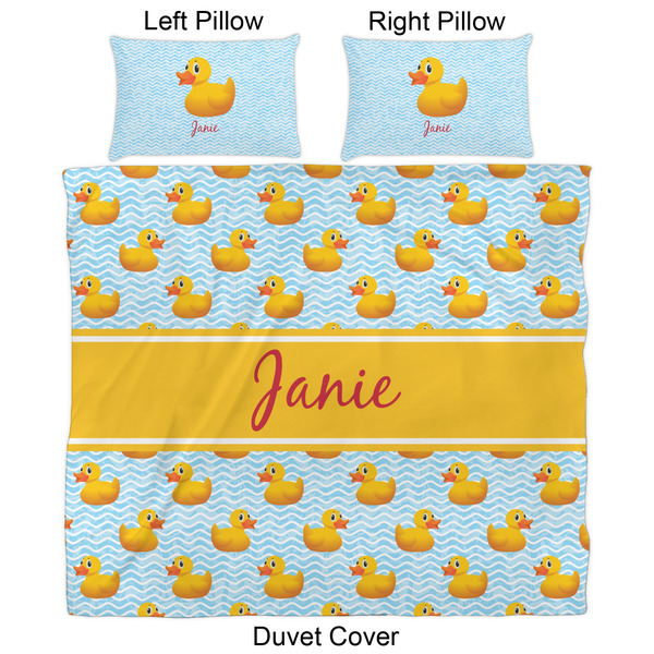 Rubber Duckie Duvet Cover Set - King - Approval