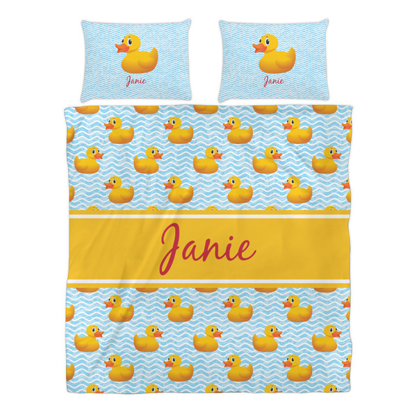 Rubber Duckie Duvet cover Set - Queen - Alt Approval