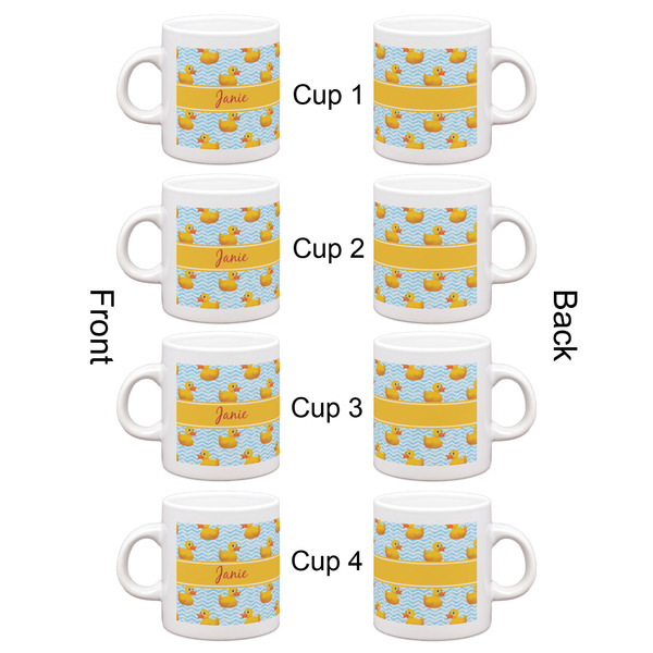 Rubber Duckie Espresso Cup Set of 4 - Apvl