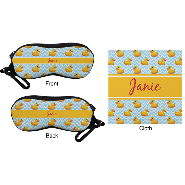 Rubber Duckie Eyeglass Case & Cloth (Approval)