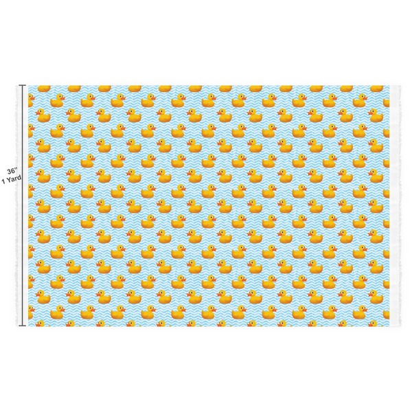 Rubber Duckie Fabric Full Yard