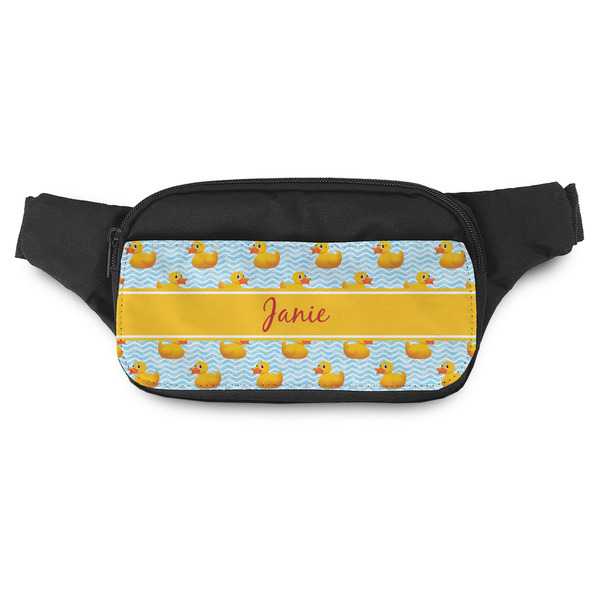 Custom Rubber Duckie Fanny Pack - Modern Style (Personalized)