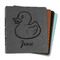 Rubber Duckie Leather Binder - 1" (Personalized)