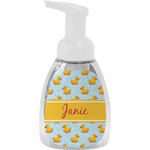 Rubber Duckie Foam Soap Bottle - White (Personalized)