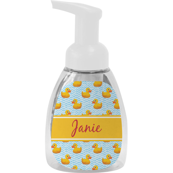 Custom Rubber Duckie Foam Soap Bottle (Personalized)