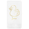 Rubber Duckie Guest Napkins - Foil Stamped (Personalized)