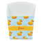 Rubber Duckie French Fry Favor Box - Front View