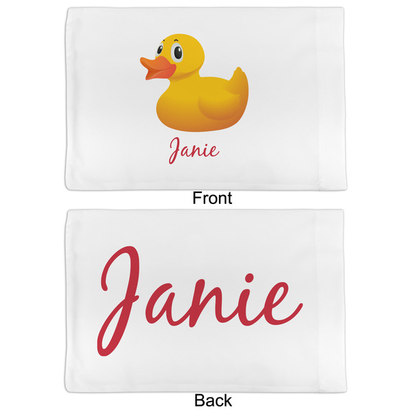 Rubber Duckie Full Pillow Case - APPROVAL (partial print)