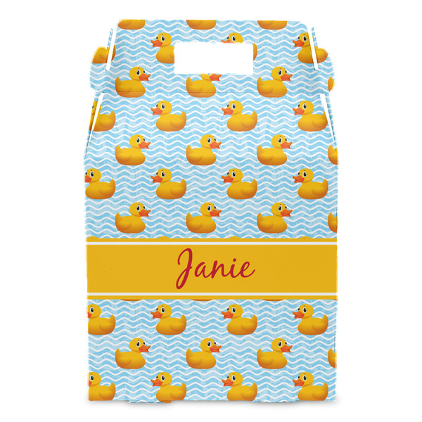 Rubber Duckie Gable Favor Box - Front
