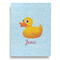 Rubber Duckie Garden Flags - Large - Double Sided - BACK