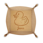 Rubber Duckie Genuine Leather Valet Tray (Personalized)