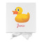 Rubber Duckie Gift Boxes with Magnetic Lid - White - Approval