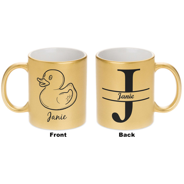 Rubber Duckie Gold Mug - Apvl