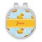 Rubber Duckie Golf Ball Marker - Hat Clip - Silver