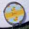 Rubber Duckie Golf Ball Marker Hat Clip - Silver - Front