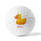 Rubber Duckie Golf Balls - Generic - Set of 12 - FRONT