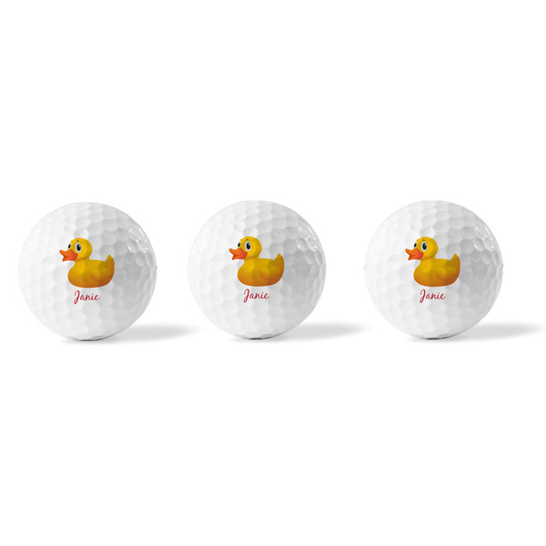 Rubber Duckie Golf Balls - Generic - Set of 3 - APPROVAL