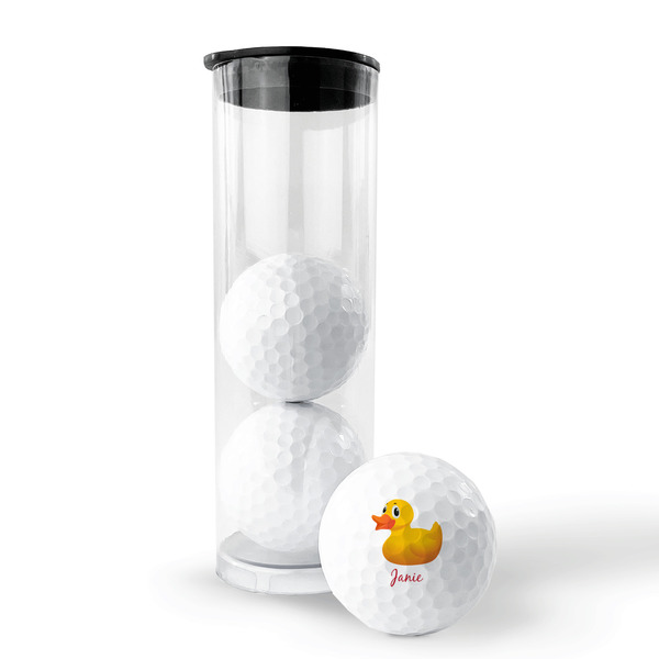 Rubber Duckie Golf Balls - Generic - Set of 3 - PACKAGING