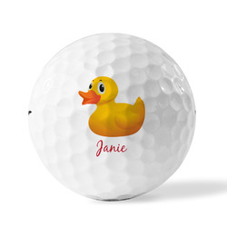 Rubber Duckie Personalized Golf Ball - Titleist Pro V1 - Set of 12 (Personalized)