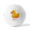Rubber Duckie Golf Balls - Titleist - Set of 12 - FRONT
