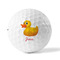 Rubber Duckie Golf Balls - Titleist - Set of 3 - FRONT