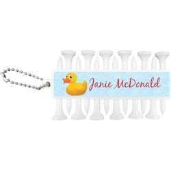 Rubber Duckie Golf Tees & Ball Markers Set (Personalized)