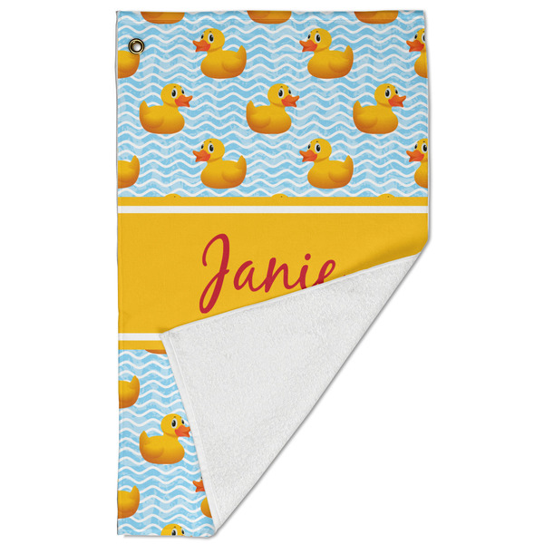 Rubber Duckie Golf Towel - Folded (Large)
