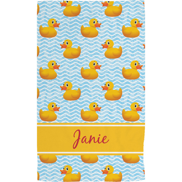 Rubber Duckie Hand Towel (Personalized) Full