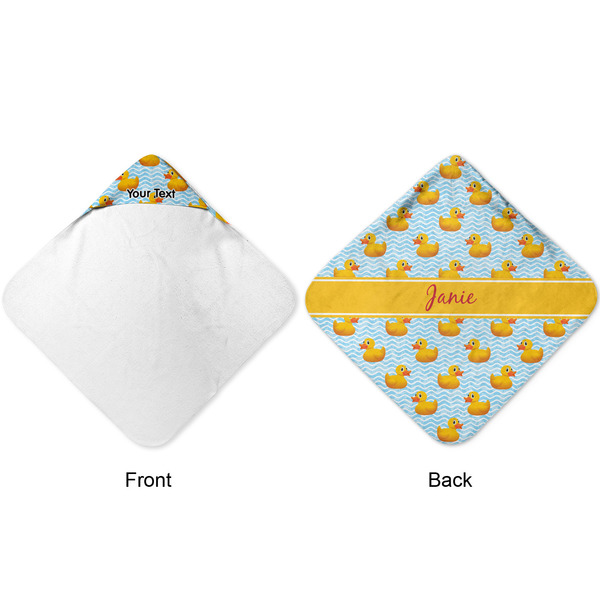 Rubber Duckie Hooded Baby Towel- Approval