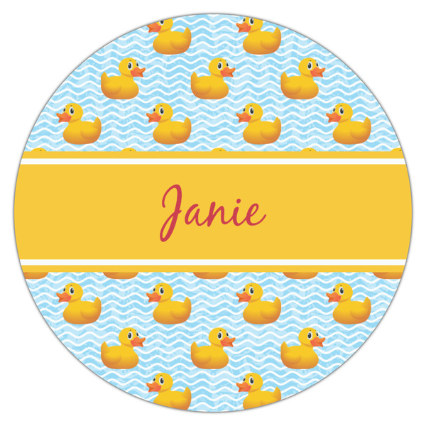 Rubber Duckie Icing Circle - Medium - Single
