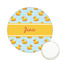 Rubber Duckie Printed Cookie Topper - 2.15" (Personalized)