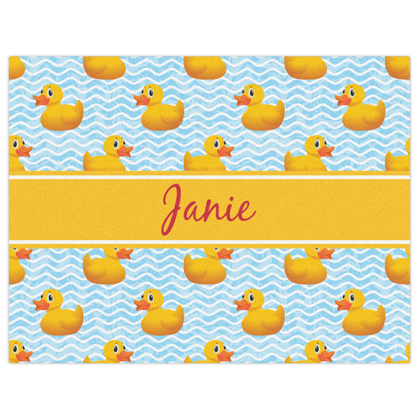 Rubber Duckie Indoor / Outdoor Rug - 6'x8' - Front Flat