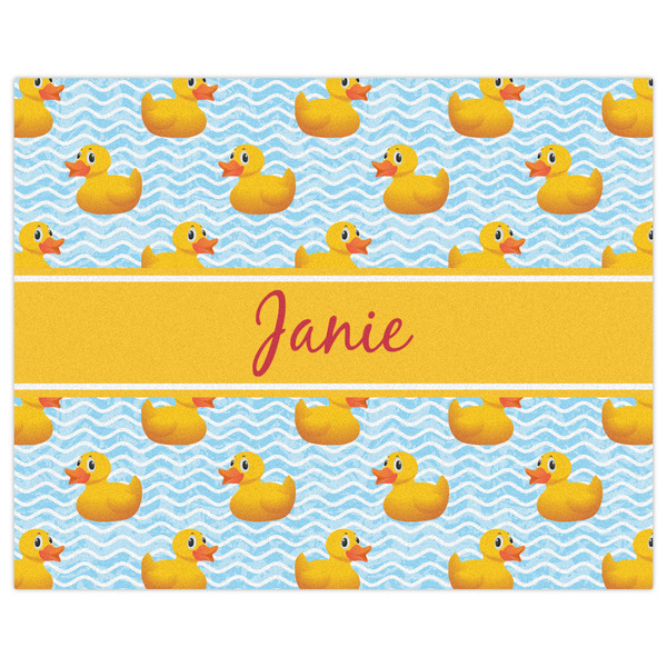 Rubber Duckie Indoor / Outdoor Rug - 8'x10' - Front Flat