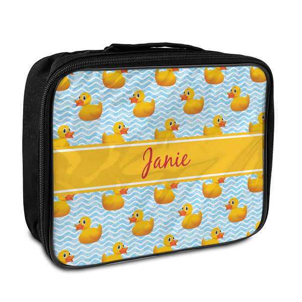Custom Rubber Duckie Insulated Lunch Bag (Personalized)