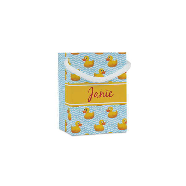 Custom Rubber Duckie Jewelry Gift Bags - Matte (Personalized)