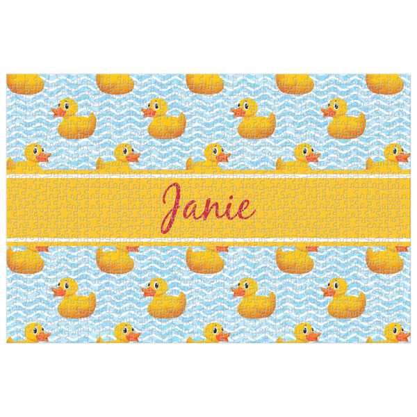 Custom Rubber Duckie Jigsaw Puzzle - 1000-piece (Personalized)