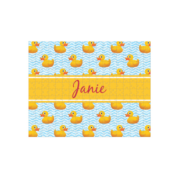 Custom Rubber Duckie 252 pc Jigsaw Puzzle (Personalized)