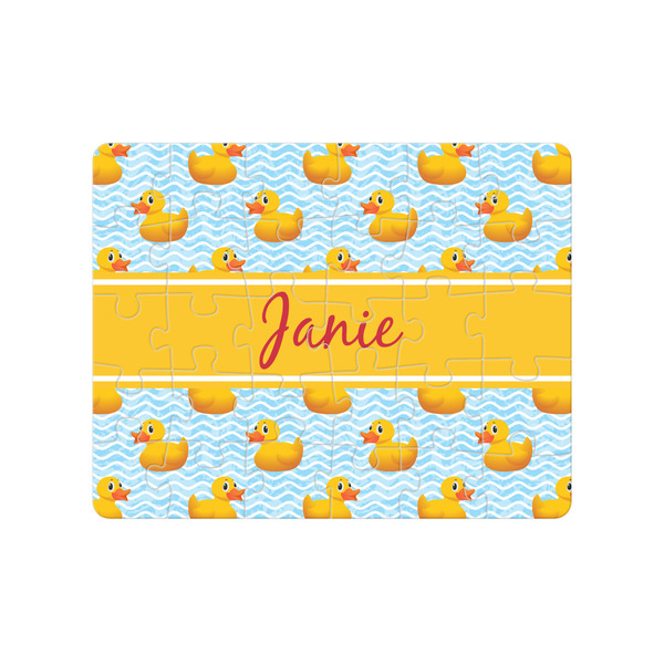Custom Rubber Duckie 30 pc Jigsaw Puzzle (Personalized)