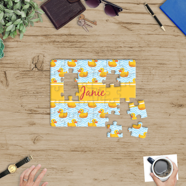 Rubber Duckie Jigsaw Puzzle 30 Piece - In Context