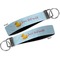 Rubber Duckie Key-chain - Metal and Nylon - Front and Back