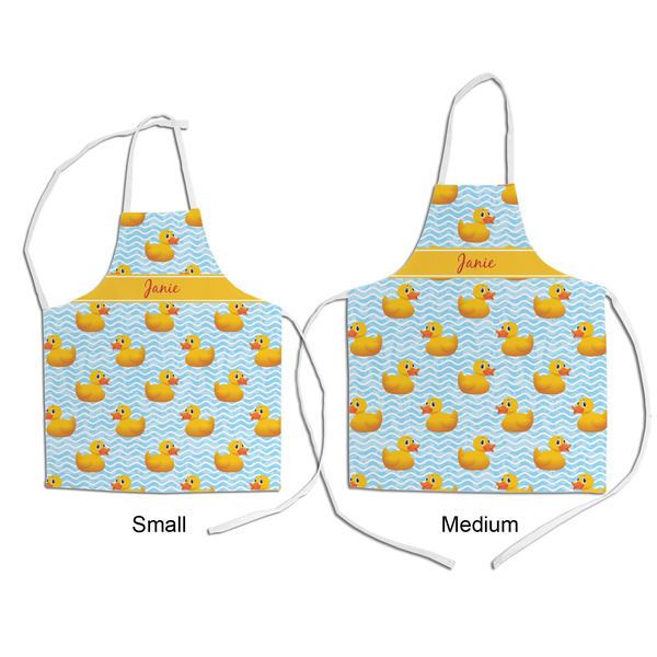 Rubber Duckie Kid's Aprons - Comparison