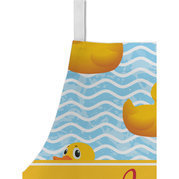 Rubber Duckie Kid's Aprons - Detail
