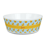 Rubber Duckie Kid's Bowl (Personalized)