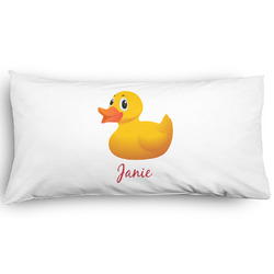 Rubber Duckie Pillow Case - King - Graphic (Personalized)