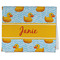 Rubber Duckie Kitchen Towel - Poly Cotton - Folded Half