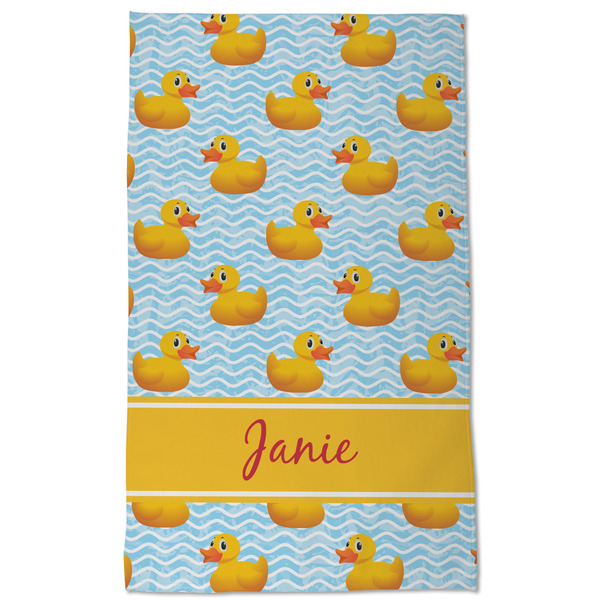 Rubber Duckie Kitchen Towel - Poly Cotton - Full Front