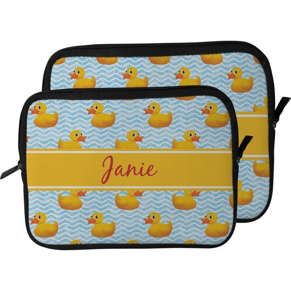 Rubber Duckie Laptop Sleeve (Size Comparison)